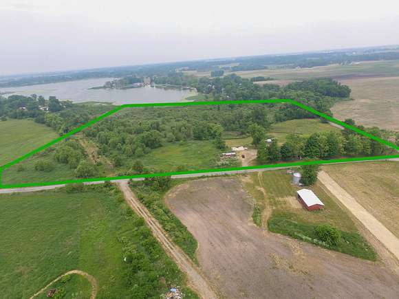 19.7 Acres of Recreational Land with Home for Sale in Kewanna, Indiana