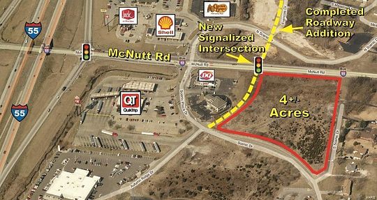 4 Acres of Commercial Land for Sale in Herculaneum, Missouri