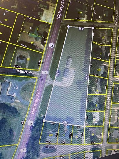 4 Acres of Commercial Land for Sale in Covington, Tennessee