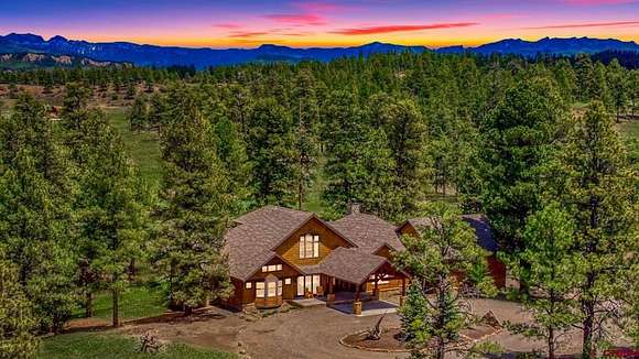 40 Acres of Land with Home for Sale in Pagosa Springs, Colorado