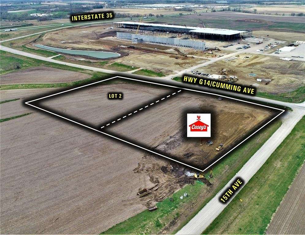 0.99 Acres of Commercial Land for Sale in Cumming, Iowa