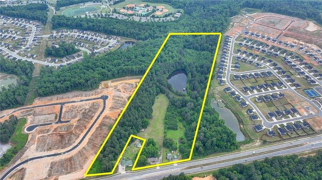 26.3 Acres of Land with Home for Sale in Loganville, Georgia