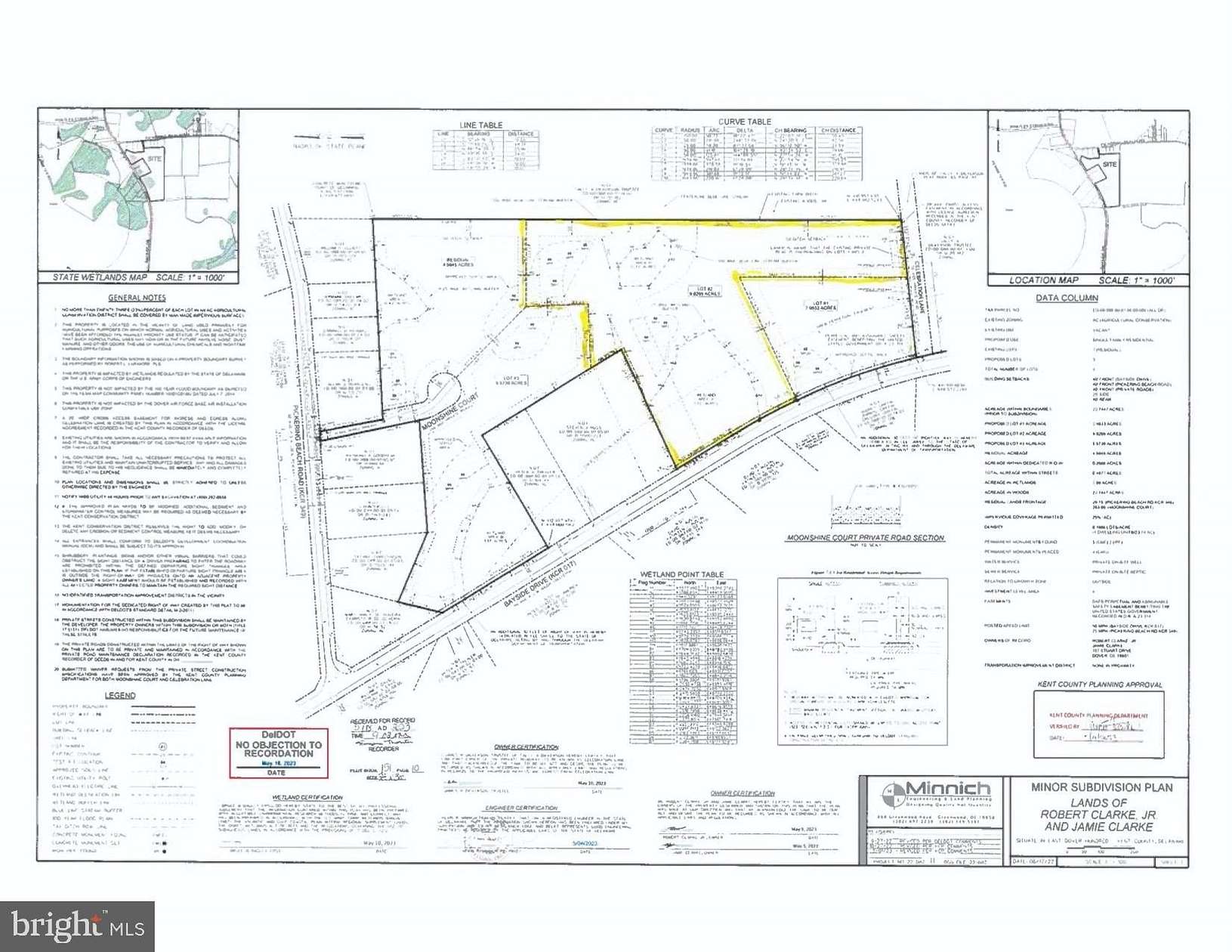 9.83 Acres of Residential Land for Sale in Dover, Delaware