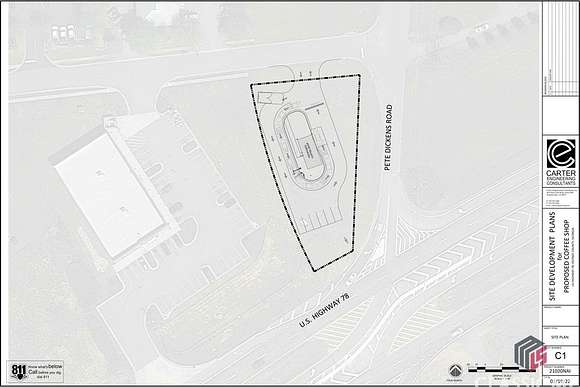 0.44 Acres of Commercial Land for Sale in Bogart, Georgia