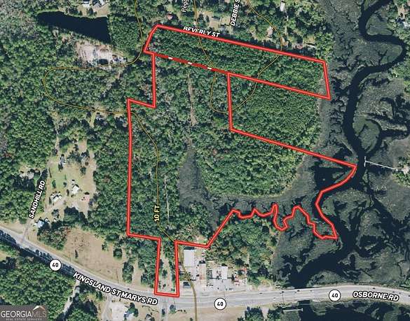 42 Acres of Recreational Land for Sale in St. Marys, Georgia