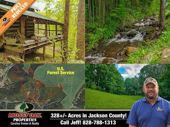329 Acres of Land for Sale in Cullowhee, North Carolina