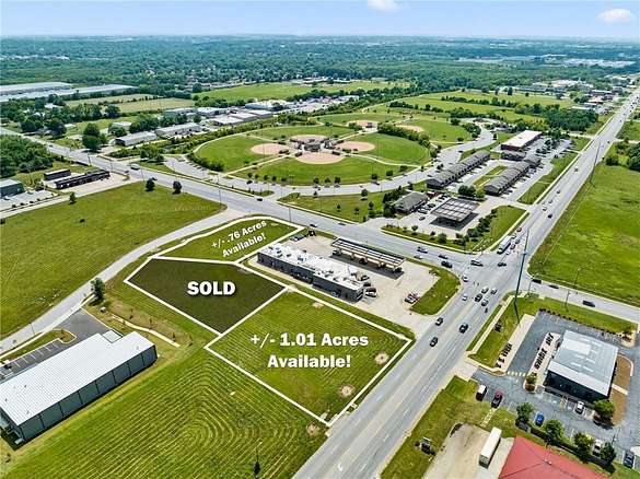 1.8 Acres of Commercial Land for Sale in Rogers, Arkansas