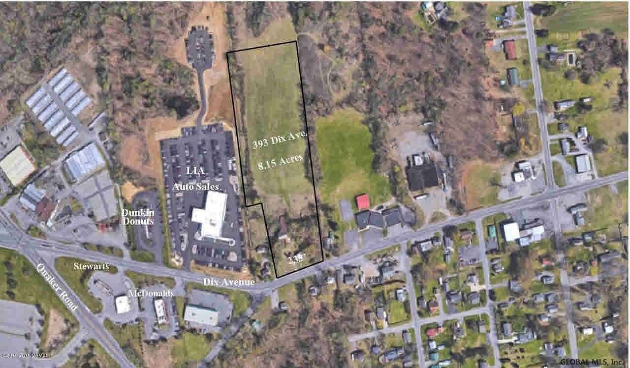 8.12 Acres of Commercial Land for Sale in Queensbury, New York