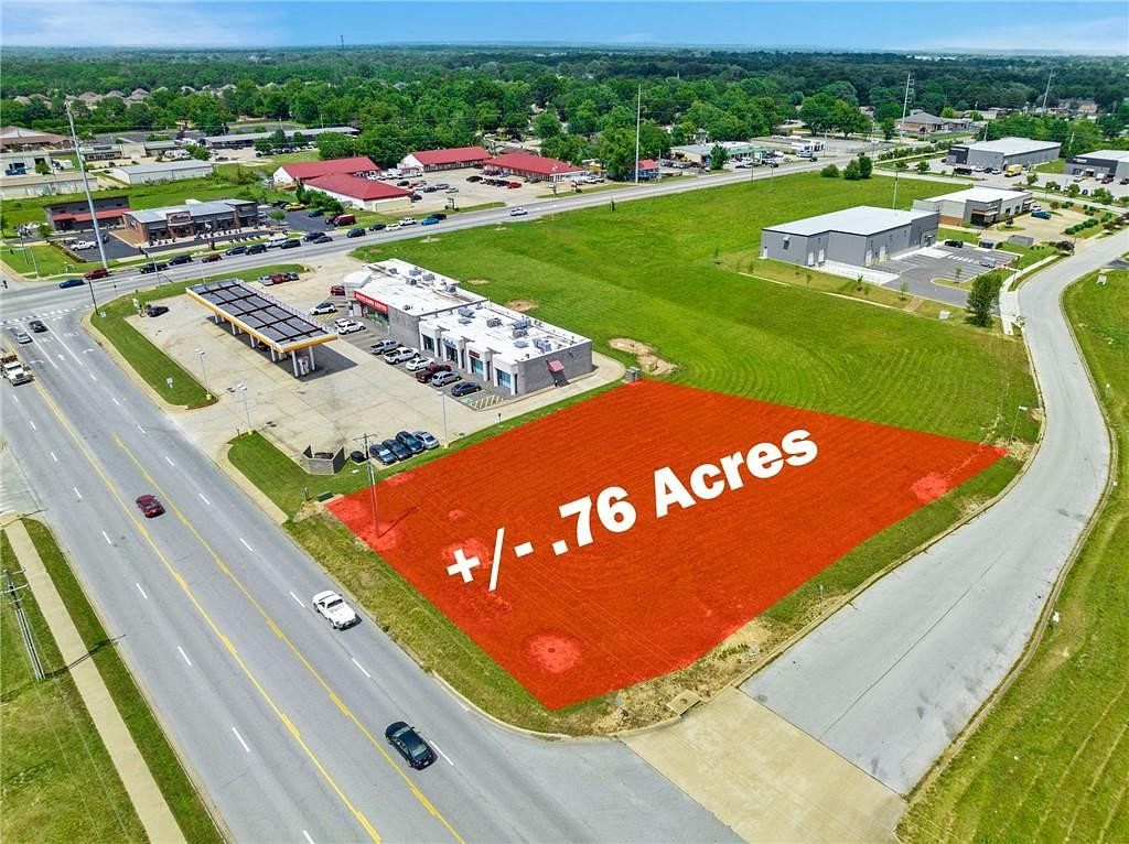 0.76 Acres of Commercial Land for Sale in Rogers, Arkansas