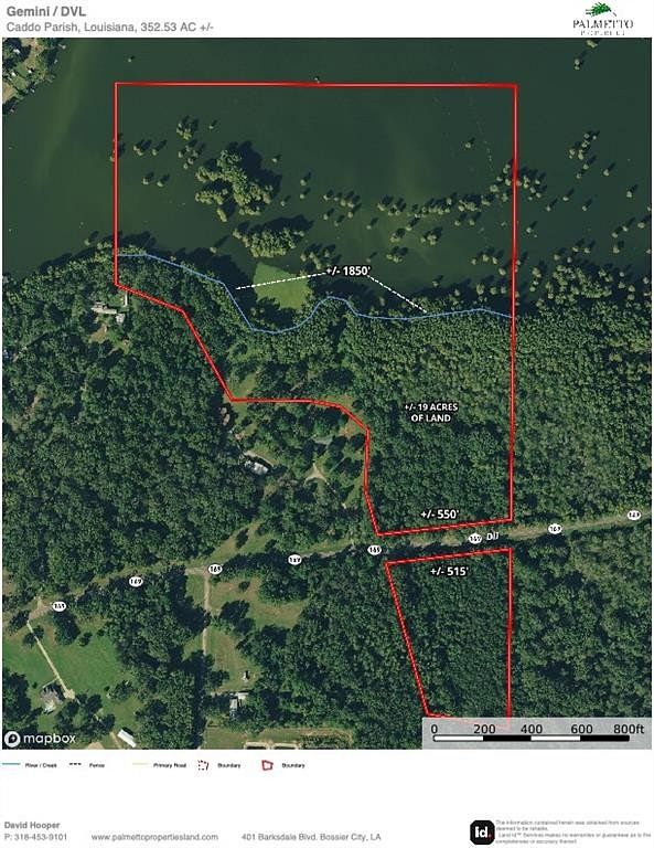 25.3 Acres of Recreational Land for Sale in Mooringsport, Louisiana