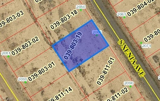 0.198 Acres of Residential Land for Sale in Pahrump, Nevada