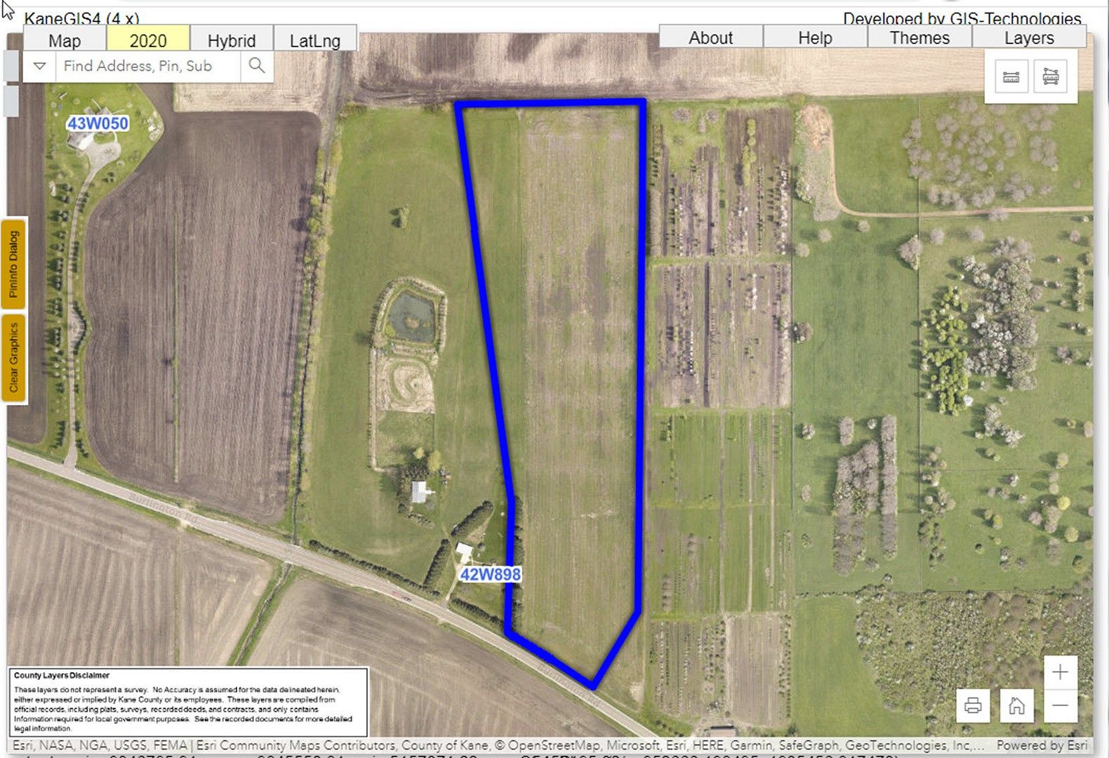 15.2 Acres of Land for Sale in Campton Hills, Illinois
