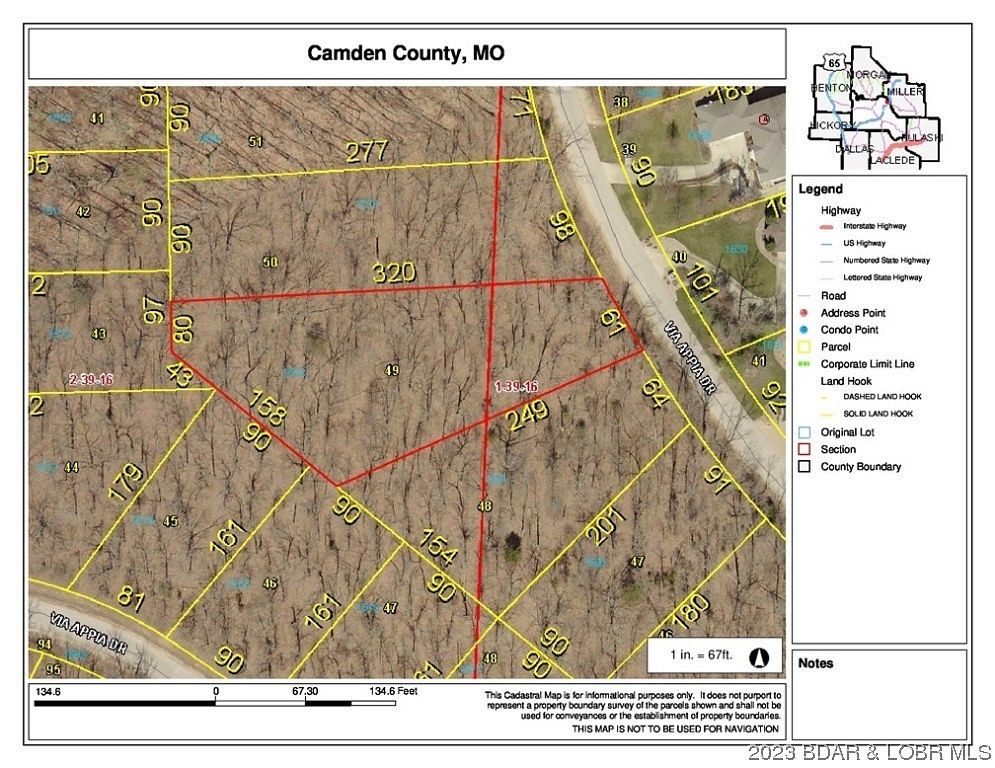 0.73 Acres of Residential Land for Sale in Jasper Township, Missouri