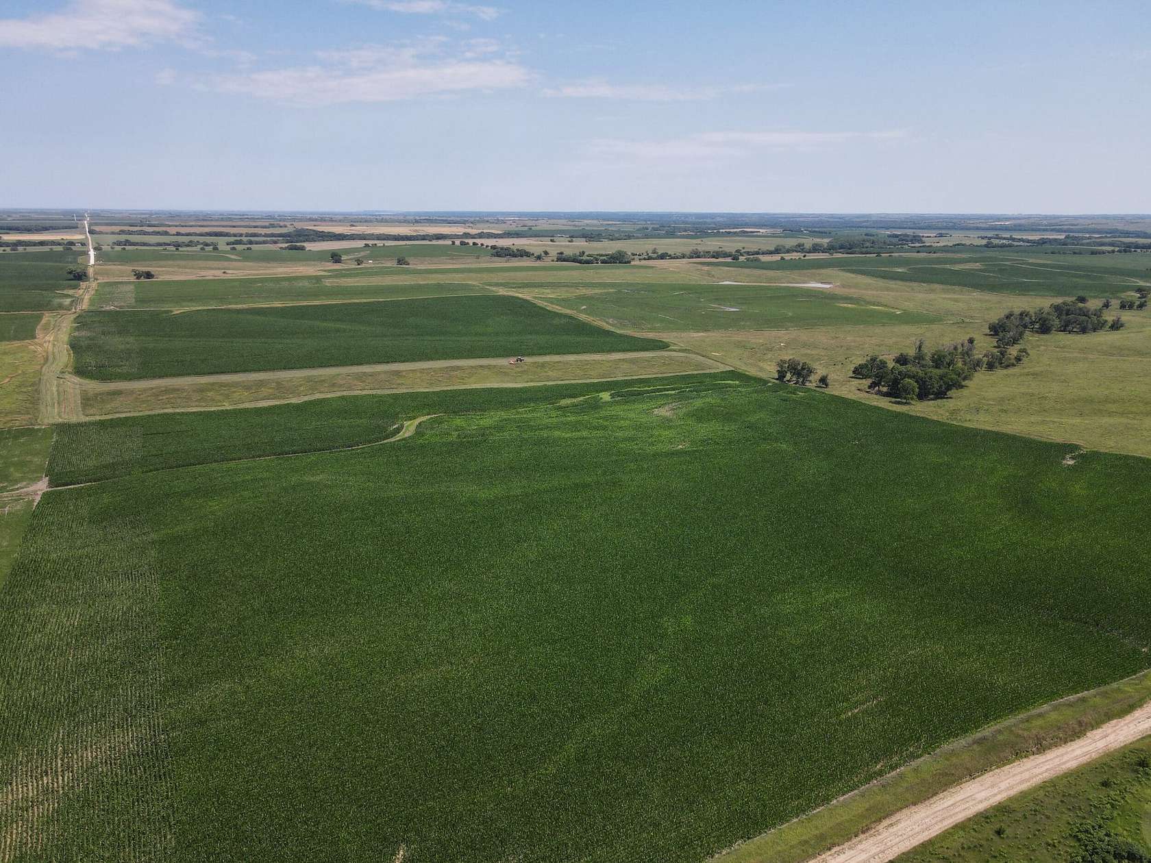 532 Acres of Recreational Land & Farm for Sale in Burr Oak, Kansas