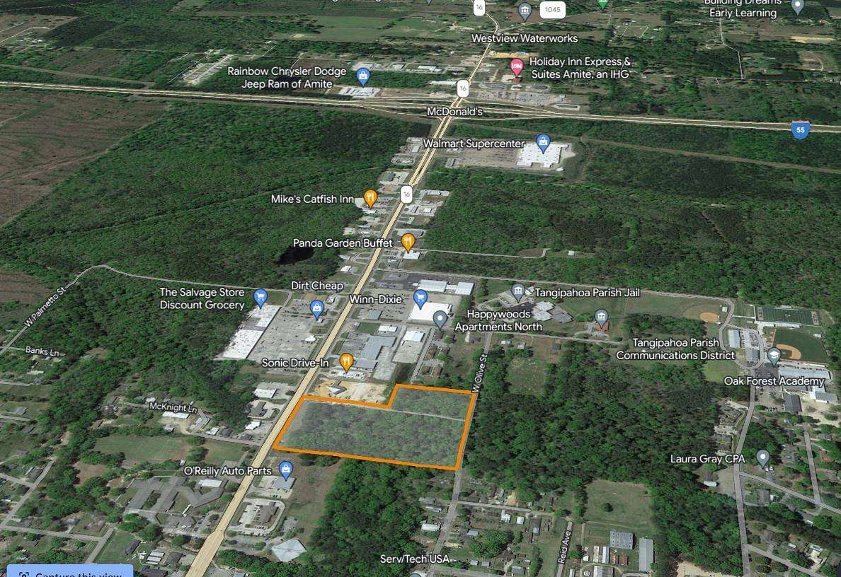 10.72 Acres of Land for Sale in Amite, Louisiana