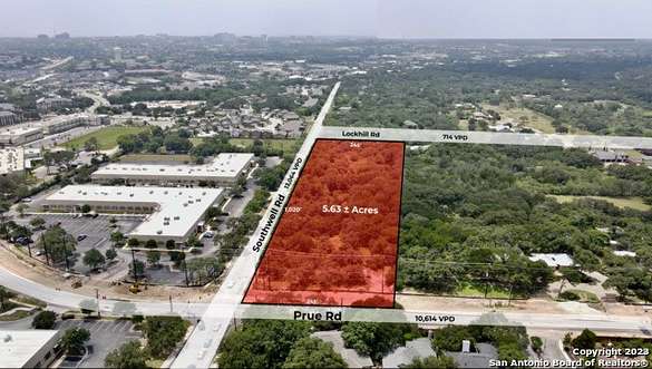 5.63 Acres of Commercial Land for Sale in San Antonio, Texas