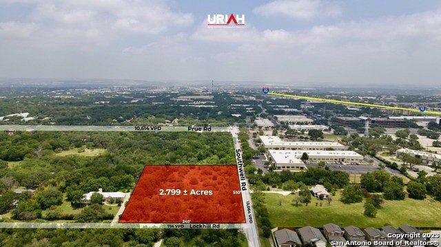 2.8 Acres of Commercial Land for Sale in San Antonio, Texas