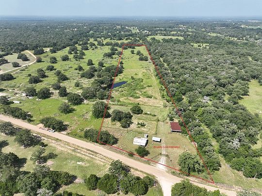 11.8 Acres of Land with Home for Sale in Dime Box, Texas