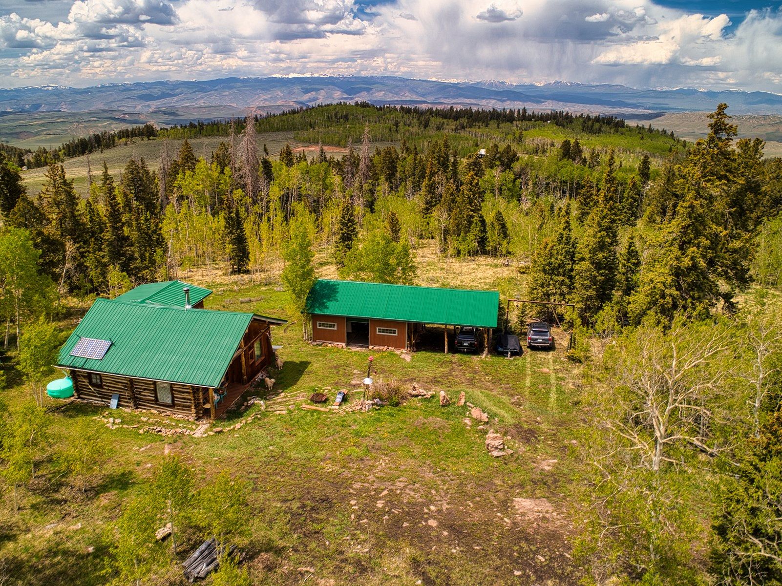 37.7 Acres of Recreational Land with Home for Sale in Gunnison, Colorado