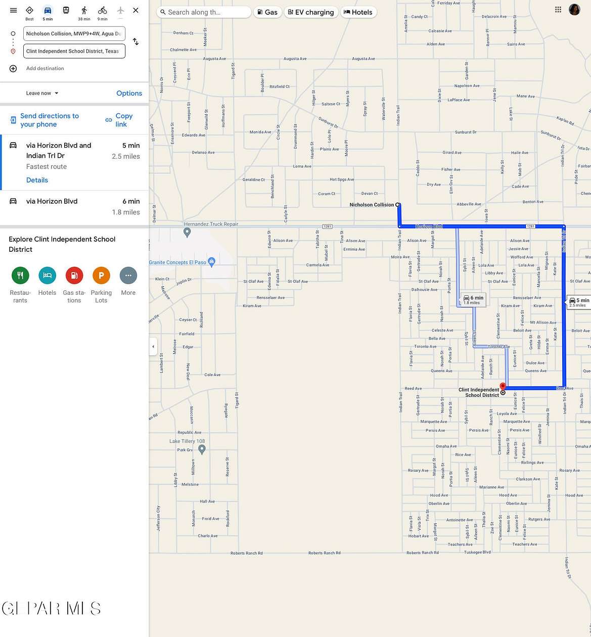 0.7 Acres of Commercial Land for Sale in Horizon City, Texas