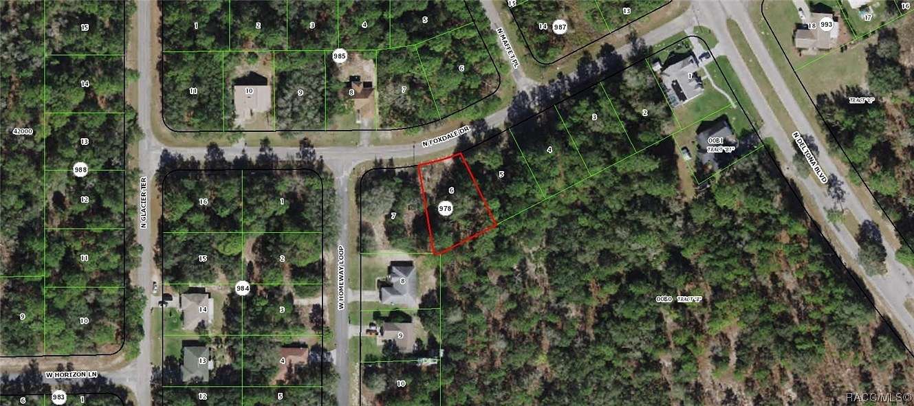 0.27 Acres of Land for Sale in Citrus Springs, Florida