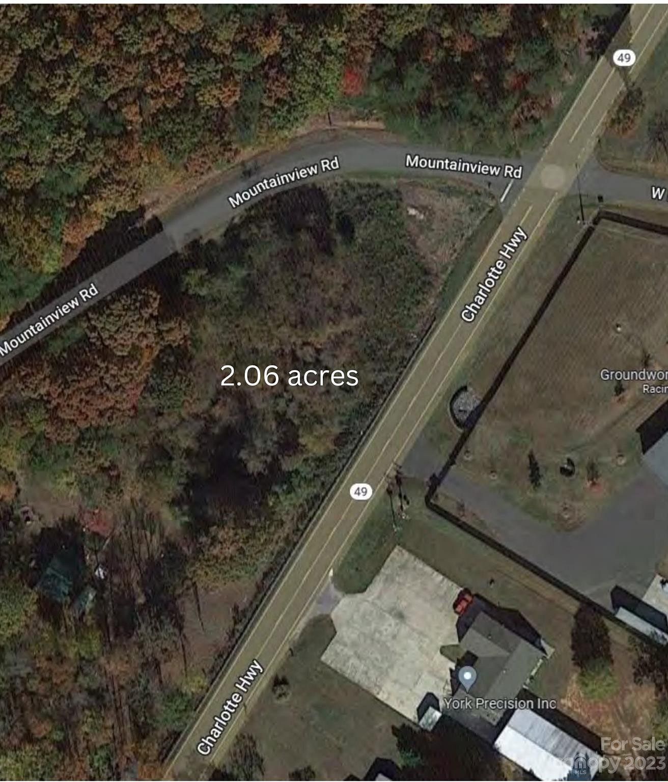 2.1 Acres of Commercial Land for Sale in York, South Carolina