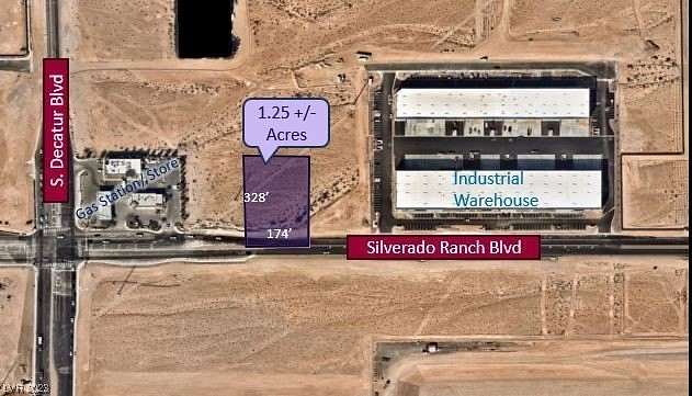 1.25 Acres of Commercial Land for Sale in Las Vegas, Nevada