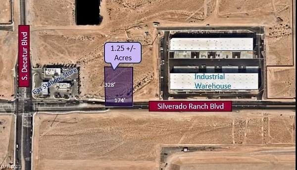 1.25 Acres of Commercial Land for Sale in Las Vegas, Nevada