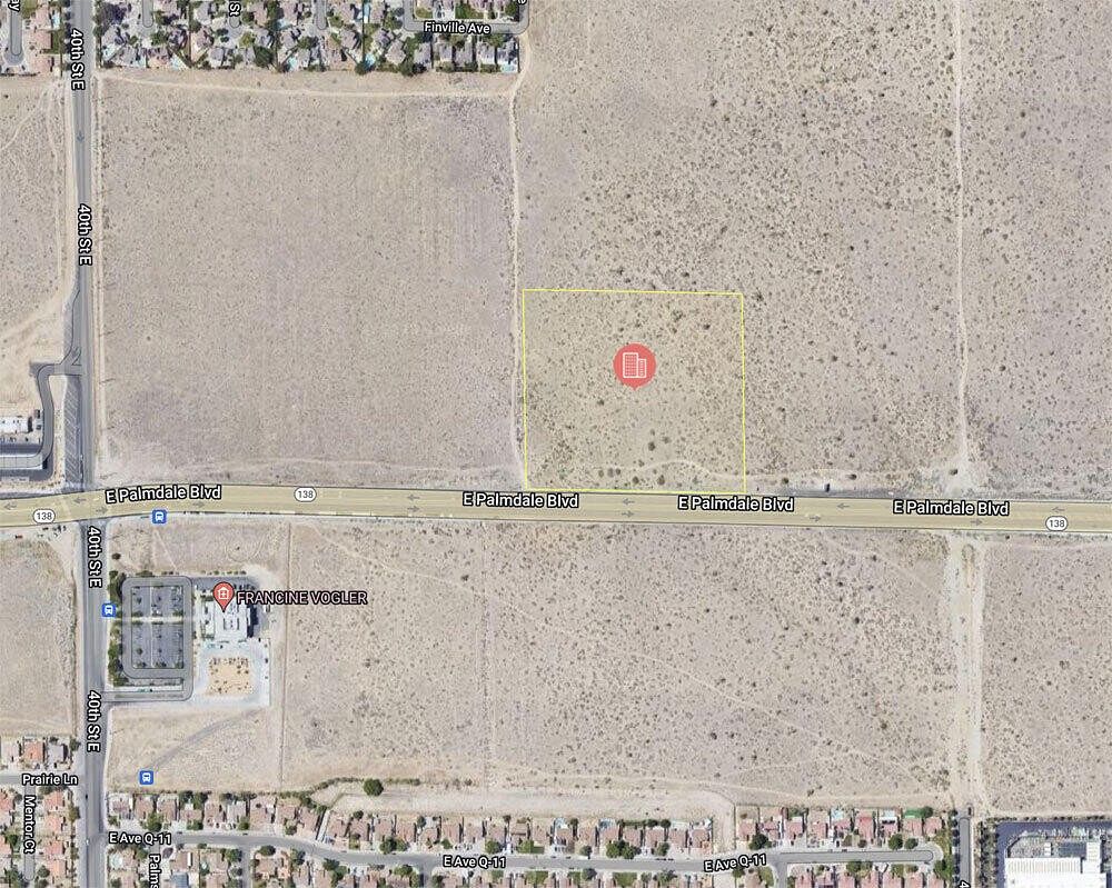 9.2 Acres of Commercial Land for Sale in Palmdale, California