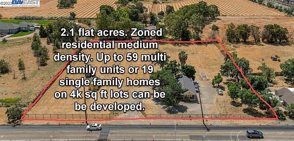 2.1 Acres of Residential Land for Sale in Oakley, California