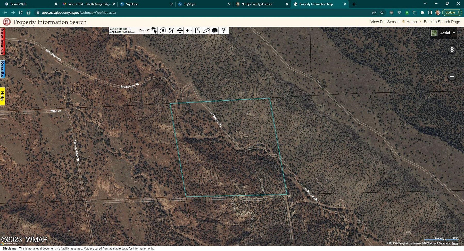 37.8 Acres of Recreational Land & Farm for Sale in Snowflake, Arizona