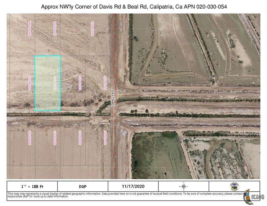 1.2 Acres of Residential Land for Sale in Calipatria, California