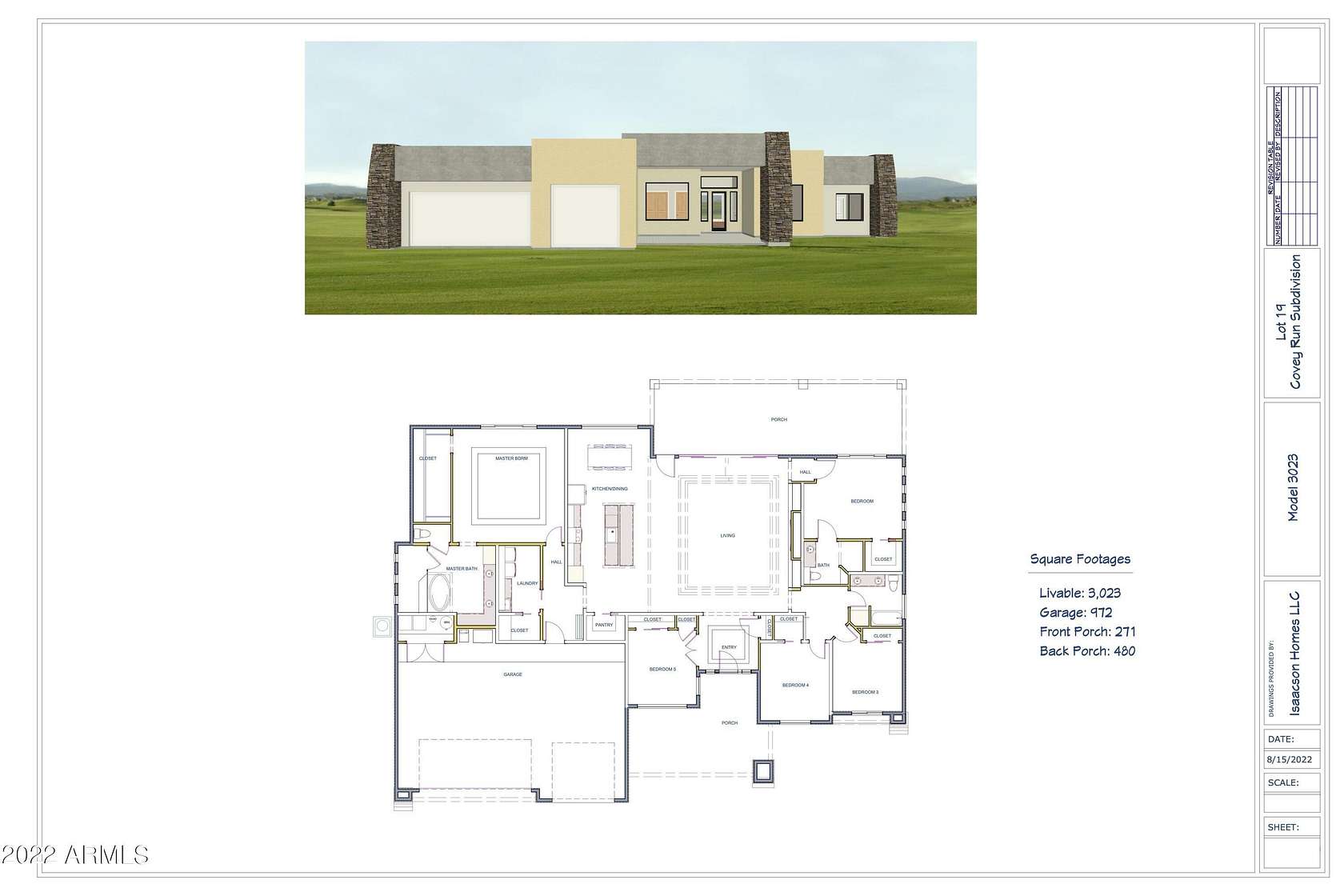 3 Acres of Residential Land with Home for Sale in Hereford, Arizona