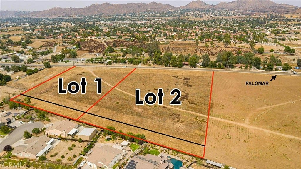 10.5 Acres of Commercial Land for Sale in Wildomar, California