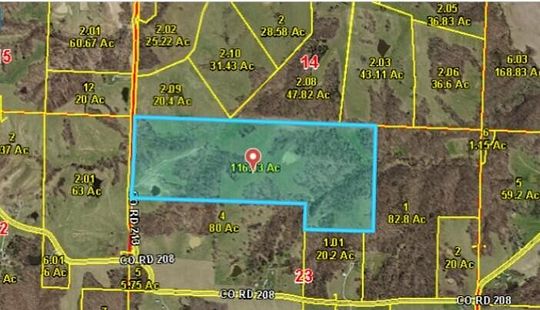 116 Acres of Recreational Land for Sale in Fayette, Missouri