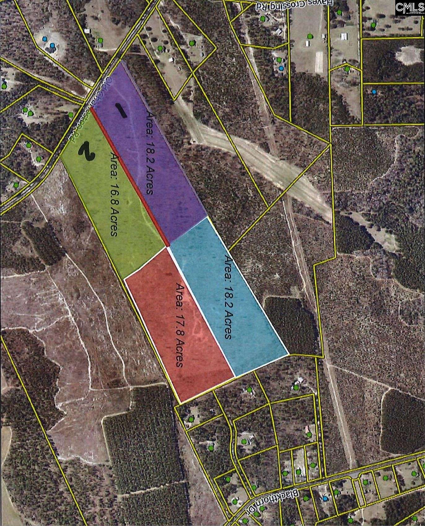 18.2 Acres of Land for Sale in Gilbert, South Carolina
