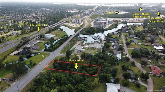 0.62 Acres of Commercial Land for Sale in Lake Charles, Louisiana
