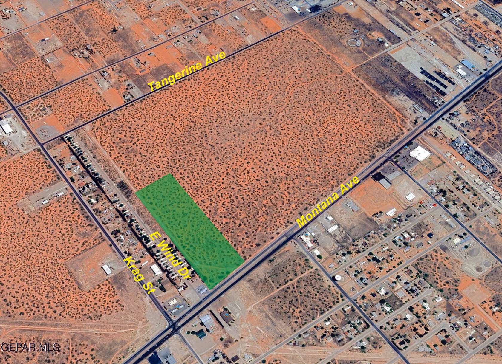 10 Acres of Commercial Land for Sale in El Paso, Texas