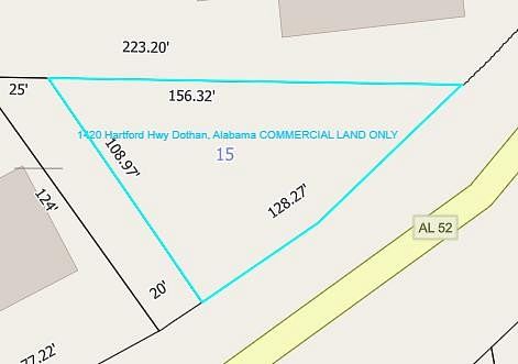 0.16 Acres of Commercial Land for Sale in Dothan, Alabama