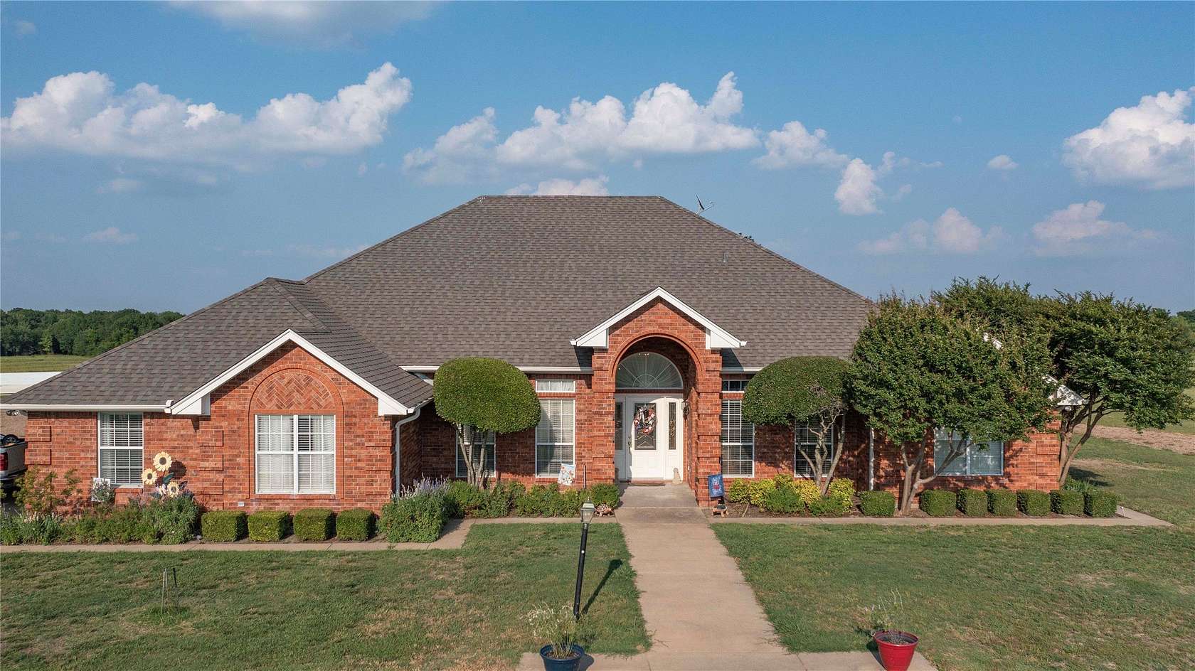 54 Acres of Recreational Land with Home for Sale in Bonham, Texas