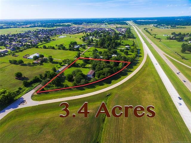 3.4 Acres of Commercial Land for Sale in Collinsville, Oklahoma