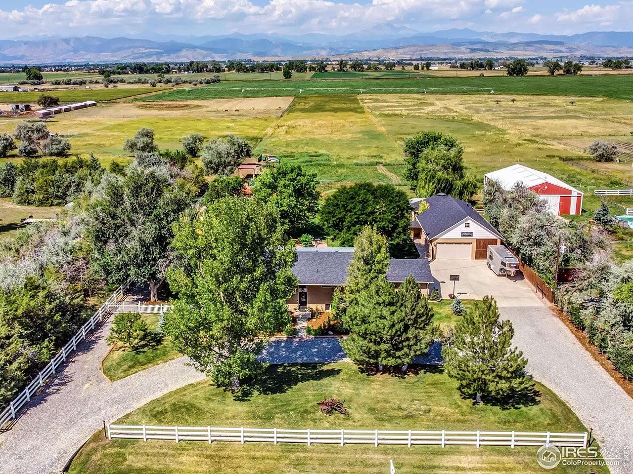 6.2 Acres of Land with Home for Sale in Longmont, Colorado