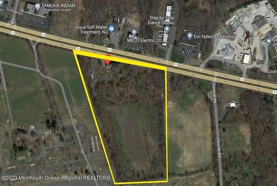 14.9 Acres of Improved Mixed-Use Land for Sale in Millstone Township, New Jersey