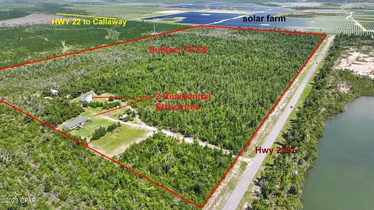 76.7 Acres of Mixed-Use Land for Sale in Panama City, Florida