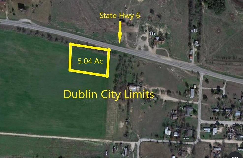 5 Acres of Commercial Land for Sale in Dublin, Texas