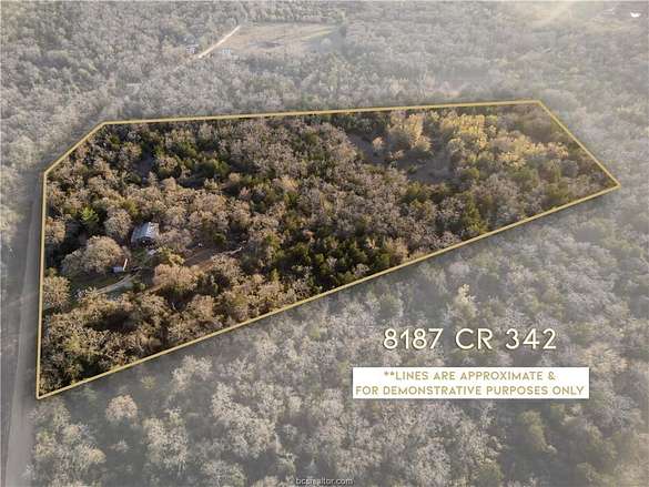 15.8 Acres of Land with Home for Sale in Milano, Texas