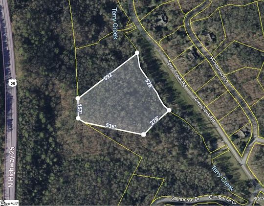 5.8 Acres of Residential Land for Sale in Travelers Rest, South Carolina