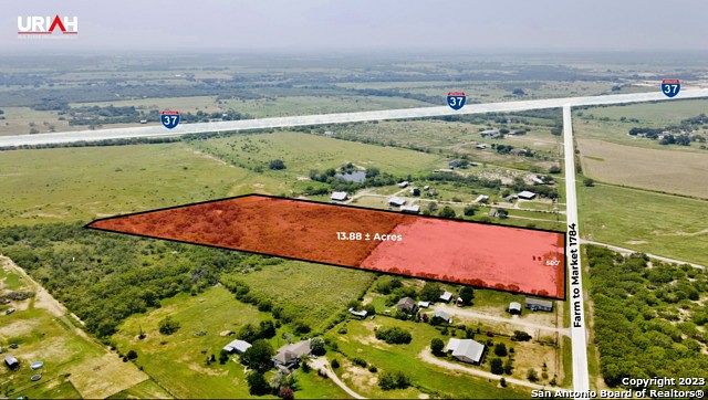 13.9 Acres of Land for Sale in Pleasanton, Texas
