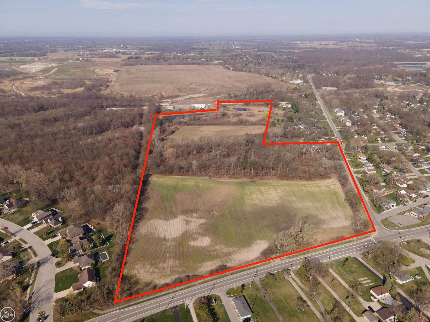 50.1 Acres of Mixed-Use Land for Sale in East China Township, Michigan