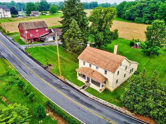 34 Acres of Agricultural Land with Home for Sale in Lehigh Township, Pennsylvania